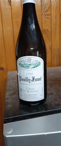 Valle della Loira Pouilly-fumé Domaine Roger Pabiot Coteau des Girarmes 2016