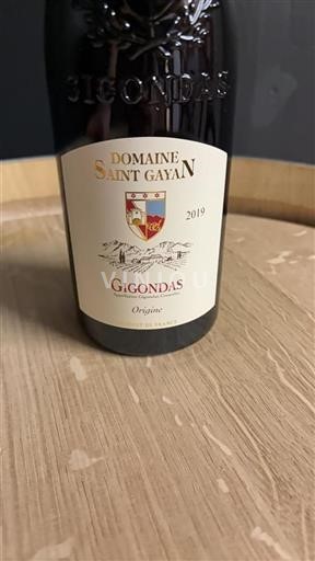 Rhône Valley Gigondas Domaine Saint Gayan Origine 2019