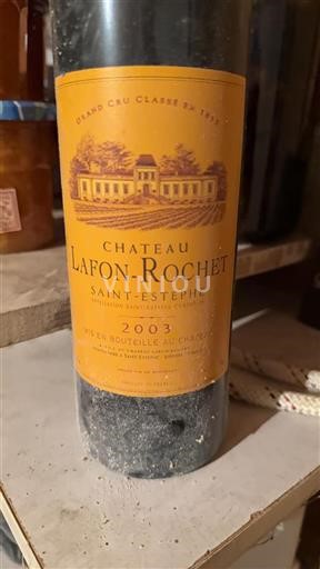Burdeos Saint-Estèphe Grand Cru Lafon-Rochet 2003