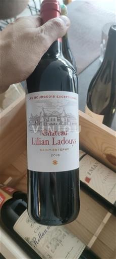 Bordeaux Saint-Estèphe Cru Bourgeois Château Lilian Ladouys 2018