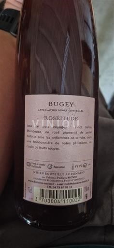 Savoie og Bugey Bugey Domaine Monin Roséitude 2021