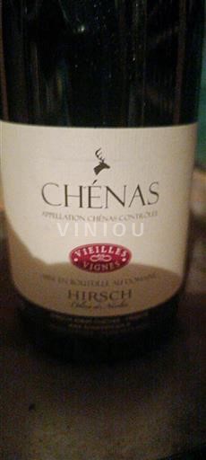 Vin Rouge sec Vieilles Vignes Domaine Hirsch 2020 France Beaujolais Chénas