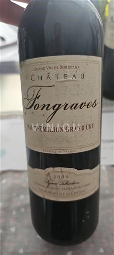 Bordeaux Saint-Émilion Grand Cru Grand Cru Château Fongraves 2009
