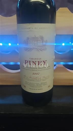 Burdeos Saint-Émilion Gran Cru Grand Cru Château Piney 2007