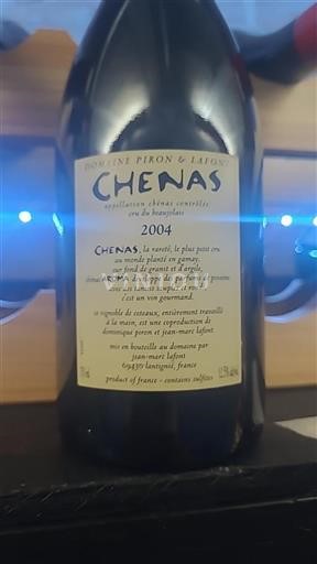 Beaujolais Chénas Domaine Piron & Lafont 2004