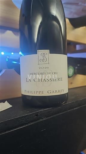 Borgogna Mercurey Premier Cru Philippe Garrey La Chassière 2016