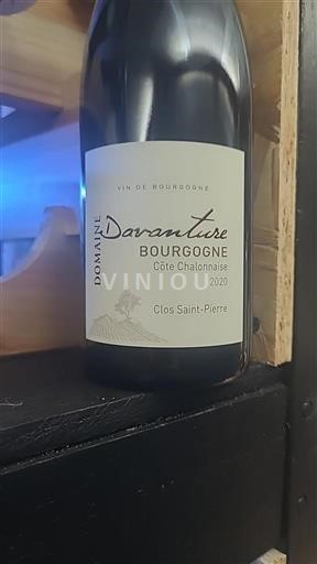 Bourgogne Ikke specificeret Domaine Davanture Clos Saint-Pierre 2020
