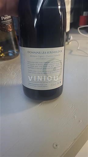 Vin Rouge sec Tribor Les Sérines Or 2018 France Vallée du Rhône Saint-Joseph