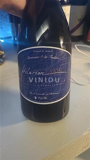 Valle del Rodano Gigondas Domaine La Tuilière Hilarion 2005
