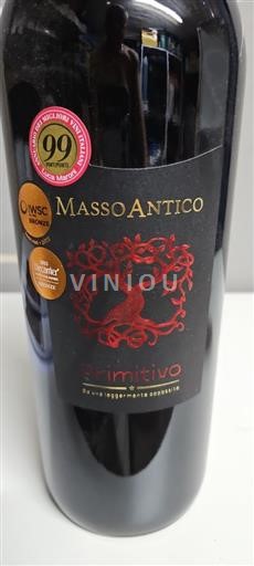 Apulia Puglia Masso Antico Primitivo 2021