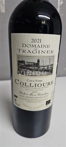 Roussillon Collioure Domaine Traginer CaracTerre 2021