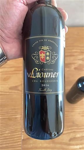 Bordeaux Nespecifikováno Cru Bourgeois Liouner 2016