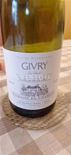 Burgundy Givry Domaine Chamilly 2020