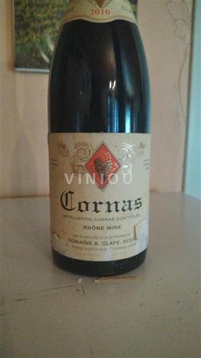 Rhônen laakso Cornas Domaine A. Clape 2010