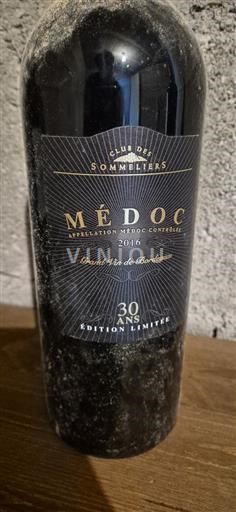 Bordeaux Médoc Club des Sommeliers Édition Limitée 2016