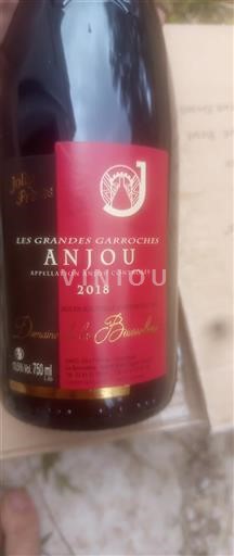 Vallée de la Loire Anjou Domaine La Bourrelière Les Grandes Garroches 2018