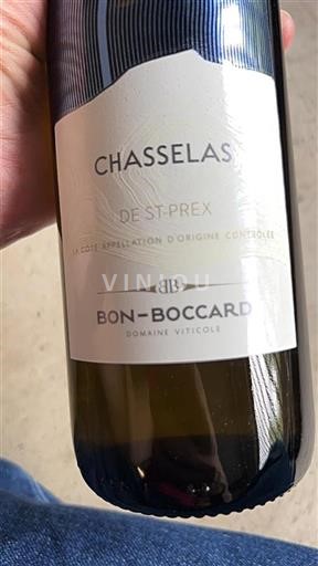 Vaud La Côte DOC Bon-Boccard Chasselas de St-Prex Senza annata