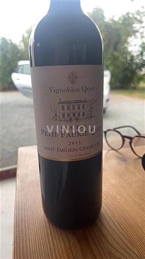 Bordeaux Saint-Émilion Grand Cru Grand Cru Petit Faurie de Soutard 2015