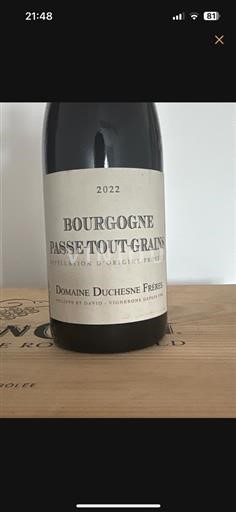 Borgonha Borgonha-passetoutgrain Domaine Duchesne Frères 2022
