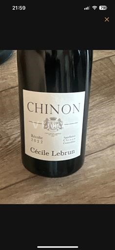 Loire-dalen Chinon Cécile Lebrun 2022