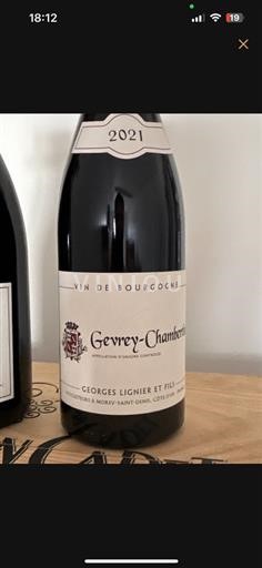 Bourgogne Gevrey-chambertin Georges Lignier et Fils 2021
