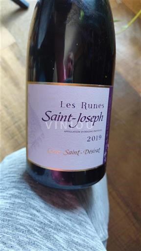 Rhône Valley Saint Joseph Cave Saint-Désirat Les Runes 2019