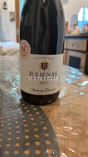 Beaujolais Juliénas Antoine Barrier 2023