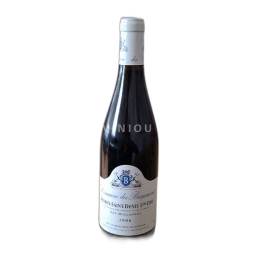 Bourgogne Morey-saint-denis Premier Cru Domaine Des Beaumont 2008
