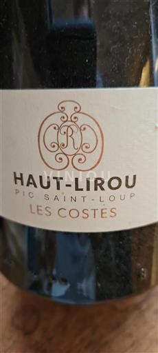 Languedoc Pic-saint-loup Haut-Lirou Les Costes 2015