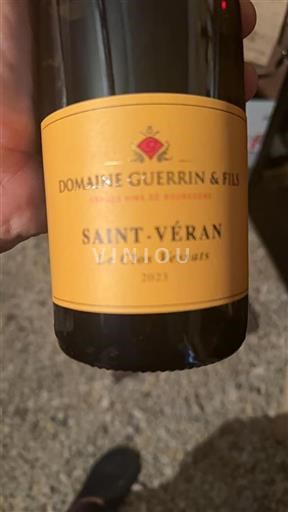 Bourgogne Saint-Véran Domaine Guerrin & Fils Le Clos Vessats 2023