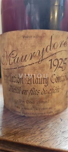 Roussillon Maury Maurydoré 1925