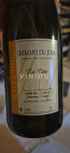 Jura Crémant-du-jura Domaine Horde Père & Fils La Côte Non Millésimé