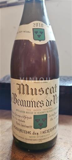 Rhône-dalen Muscat de Beaumes de Venise Domaine Des Bernardins 2010