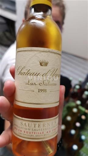 Bordeaux Sauternes Grand Cru Château Yquem 1998