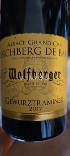 Alsazia Non specificato Grand Cru Wolfberger Gewurztraminer 2017