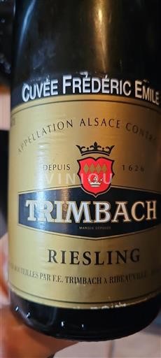 Alsace Trimbach Frédéric Emile 2007