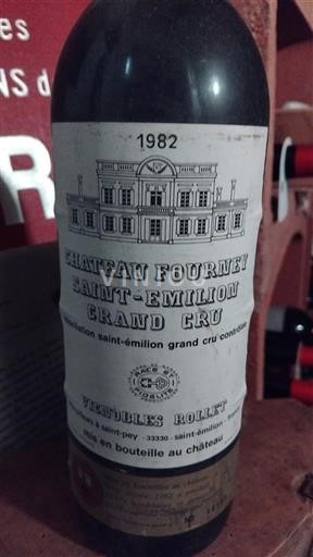 Bordeaux Saint-Émilion Grand Cru Château Fourney 1982