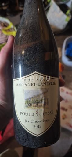 Borgonha Pouilly-fuissé Domaine Abélanet-Laneyrie Les Chevrières 2012