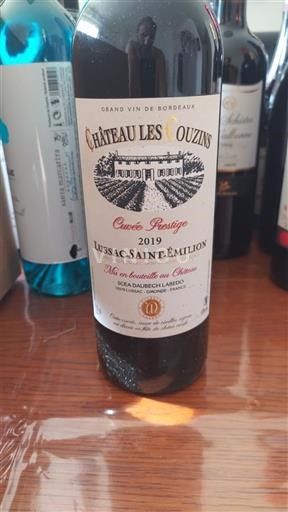 Bordeaux Lussac-saint-émilion Château Les Couzins Prestige 2019