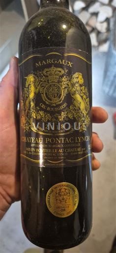 Bordeaux Margaux Cru Bourgeois Château Pontac Lynch 2018