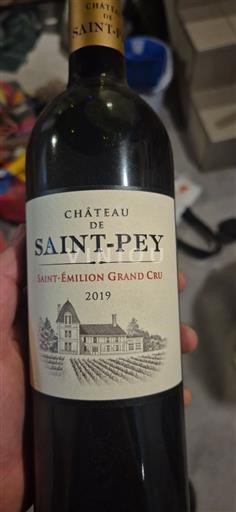 Bordeaux Saint-Émilion Grand Cru Château Saint-Pey 2019