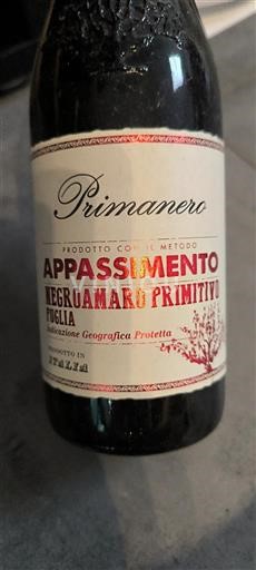 Apulia Wines Unspecified Primanero Appassimento 2021