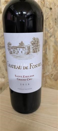 Bordeaux Saint-Émilion Grand Cru Château Fonbel 2018