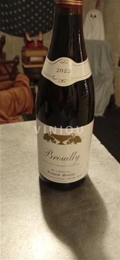 Vin Rouge sec Richard Guérin 2022 France Beaujolais Brouilly