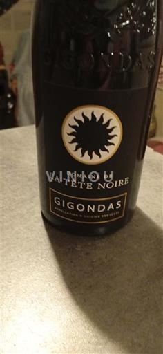 Valle del Rodano Gigondas Domaine La Tête Noire 2022