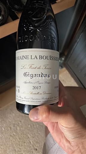 Valle del Rodano Gigondas Domaine La Bouïssière La Font de Tonin 2017