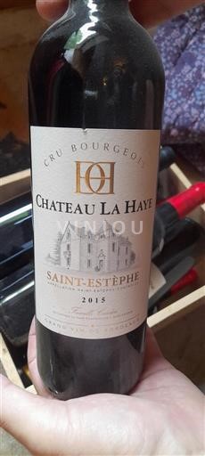 Bordeaux Saint-Estèphe Cru Bourgeois Château La Haye 2015