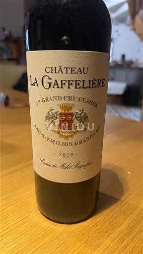 Bordeaux Saint-Émilion Grand Cru Grand Cru La Gaffelière 2016