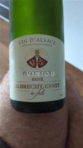 Alsacia Grand Cru Château René Albrecht-Ernst Pinot Gris 2019
