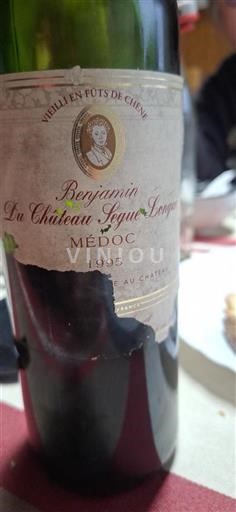 Bordeaux Médoc Château Segue Longue Benjamin 1995